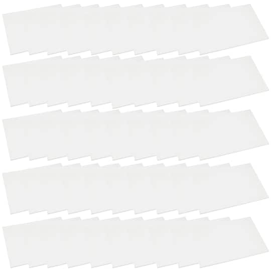 50 Pack: 22" x 28" White Poster Board by Creatology™